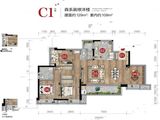 万科森林公园_4室2厅2卫 建面129平米