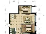 融创四季ONE_2室1厅1卫 建面97平米