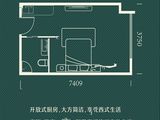 海德堡青年特快_L户型 建面37平米