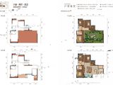 三里花城_6室2厅4卫 建面185平米