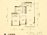 大福名城_3室2厅2卫 建面109平米