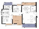 禹洲城市广场_3室2厅2卫 建面131平米