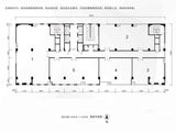 西美五洲MOCO_整层平面图 建面1133平米