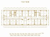 东创天府智谷写字楼_F栋户型图 建面0平米