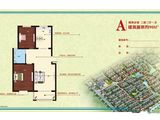 汇仙湖金水湾_2室2厅1卫 建面90平米