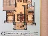 朗臻丰泽苑_3室2厅2卫 建面130平米