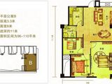 金瑞汽车城_3室2厅1卫 建面100平米