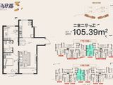 顺迈欣郡三期_2室2厅1卫 建面105平米