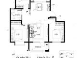 雲海臻府理想城_3室2厅1卫 建面92平米