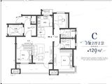 海信城_3室2厅2卫 建面120平米