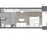 曲江雁南寓_D户型 建面45平米