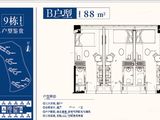 佳兆业未来城（商用）_9栋建面88平B户型 建面88平米