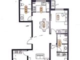 普兰庭北区_3室2厅2卫 建面139平米