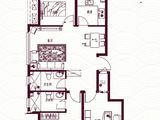 四建美林丽景_3室2厅2卫 建面101平米