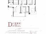 通鸿潇湘府_4室1厅2卫 建面125平米