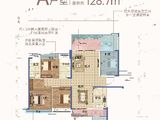 合兴中心城_5室2厅2卫 建面128平米