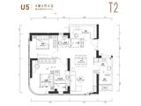 国浩18T_3室2厅2卫 建面145平米