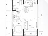 和泓公馆_2室2厅1卫 建面91平米