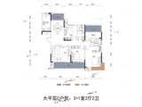 中建嘉和城_4室2厅2卫 建面144平米