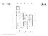 万科揽境_3室2厅2卫 建面132平米