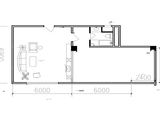 汉中王府广场_公寓套件 建面40平米