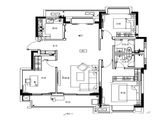 华润悦府_3室1厅2卫 建面125平米