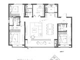 中车四方云汇_4室2厅3卫 建面164平米