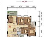 百信锦绣新城_4室2厅2卫 建面121平米