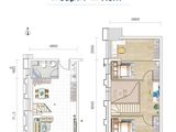 新锐中心_3室1厅1卫 建面1平米