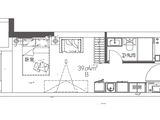 天环中心_1室1厅1卫 建面39平米