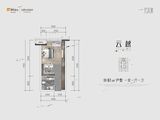 华润郑东万象城瑞玺_1室1厅1卫 建面61平米