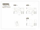 湖南建投御湖印_4室2厅3卫 建面209平米