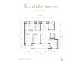 金地国际城_4室2厅2卫 建面128平米