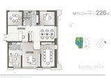 浐灞金融城桃花TAN_4室2厅3卫 建面226平米