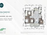 梓潼宫TOD汀蘭_4室2厅2卫 建面133平米