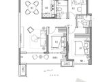 华皓星耀_3室2厅2卫 建面107平米