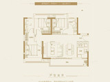 融创月湾首府_3室2厅2卫 建面95平米