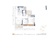 时光樾_2室2厅2卫 建面86平米