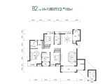 国贸天峯_5室2厅2卫 建面155平米